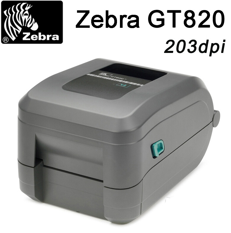 zebra 打印機 斑馬GT820打印機 203DPI不干膠標(biāo)簽打印機 zebra GT800打印機升級版